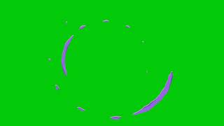 Liquid color green Screen Effect