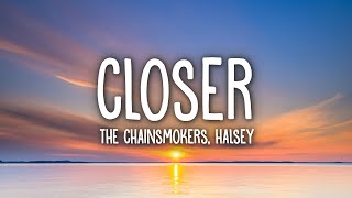 The Chainsmokers - Closer (Lyrics) ft. Halsey chords