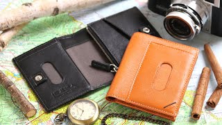 【革職人 LEATHER FACTORY】革職人 Dualline（デュアルライン）定期入れ付き二つ折り財布