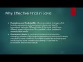 Understanding Effective Final in Java 8