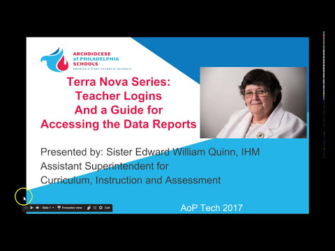 TerraNova Series: Teacher Login and a Guide to Access Data Reports