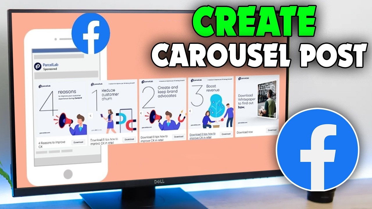 How to Create Carousel Post For Facebook (2026) - YouTube