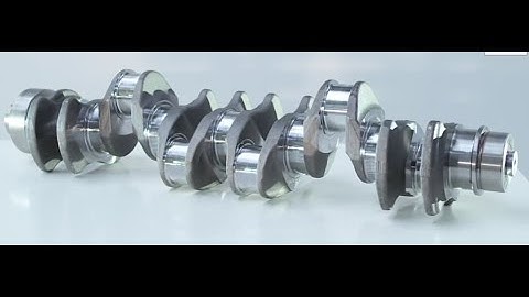 Stunning Machines - The Best CNC Mill-Turn Machines - Crankshaft Production