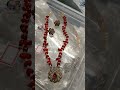 #jewellery#necklace#earrings #coral #handmade#handstock #supportmychannel #brahmanandam