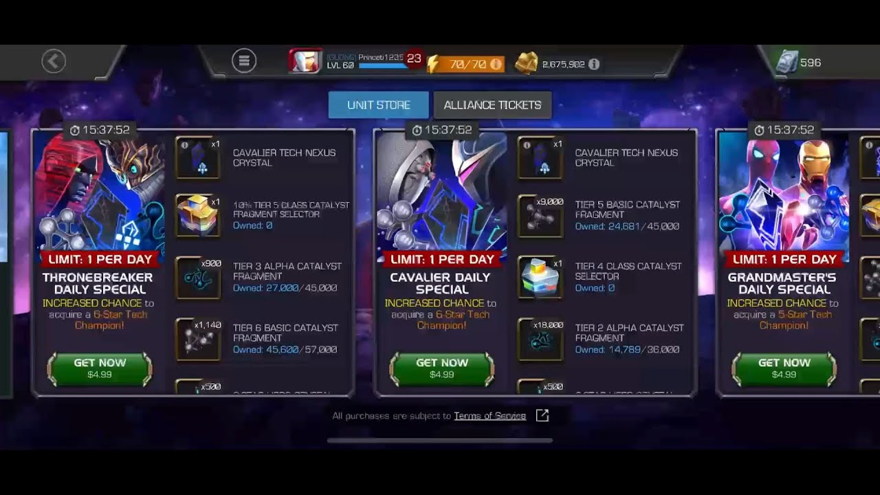 New Thronebreaker Daily Specials!