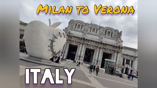 Life in Italy | Milan to Verona | How to buy a train ticket in Milan (как купить билет из Милана)