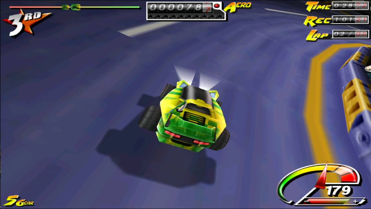 [흑성] 추억팔이 하자! 스턴트 GP(롤러코스터 레이싱) 아케이드 공략 -2-