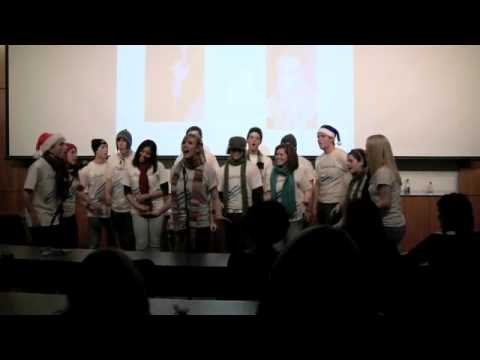 Supernovas sing "Merry Christmas Happy Holidays" ...on a whim