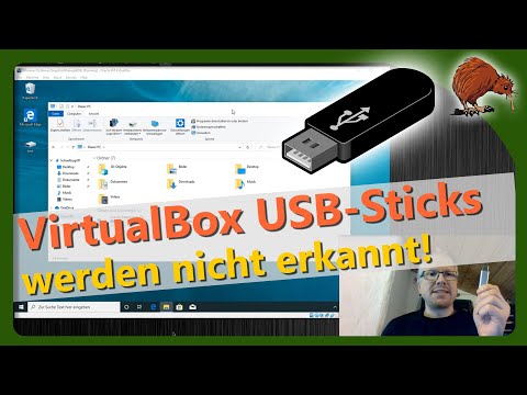 VirtualBox - USB-Sticks werden in der VM nicht erkannt