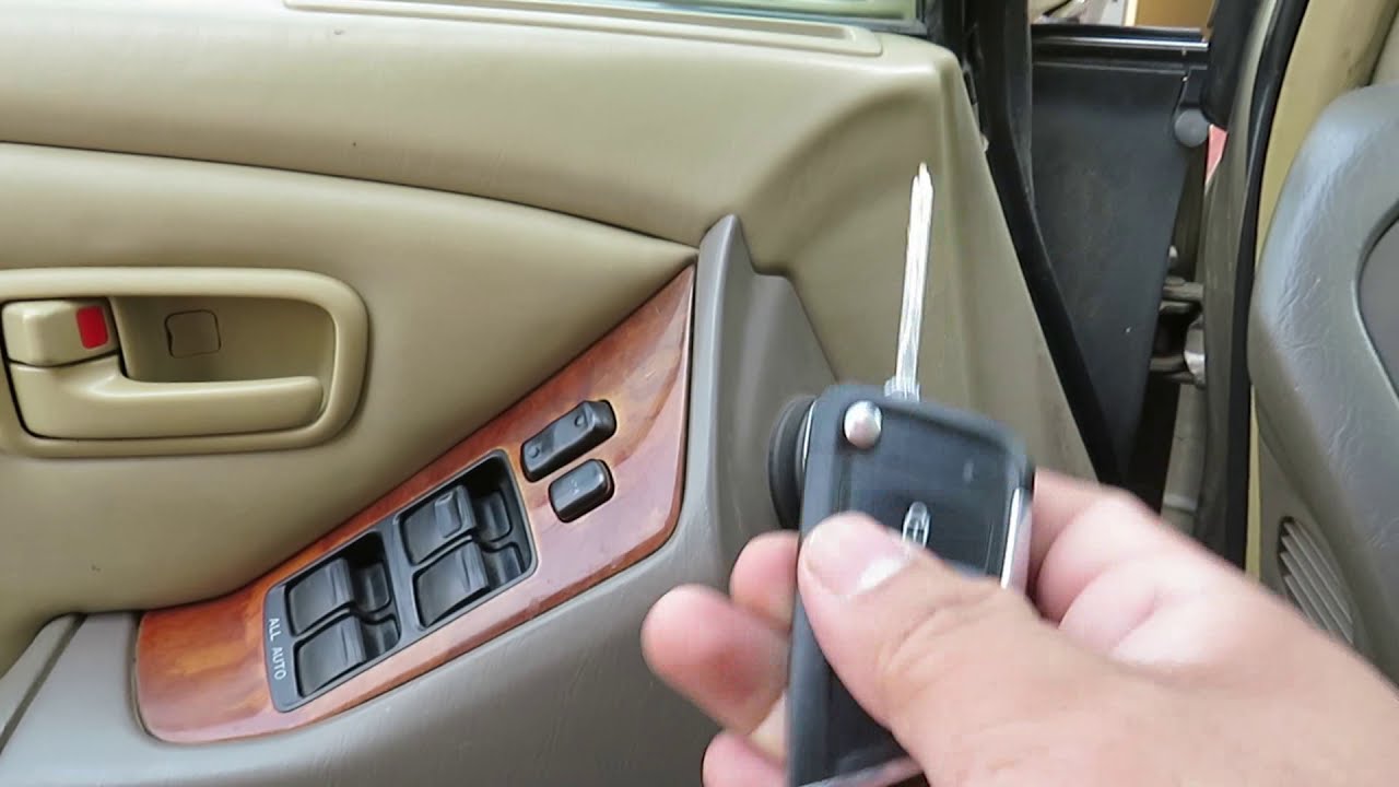 វិធីភ្ជាប់សោររថយន្ត RX300 (1999-2003) សាជាថ្មី How to reconnect Remote Key Lexus Rx300