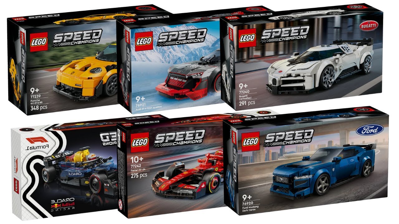 LEGO – Speed Champions 2025 – My Personal Collection Speed Build