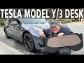 Tesla Accessory Review: Jowua Foldable Car Tray Desk