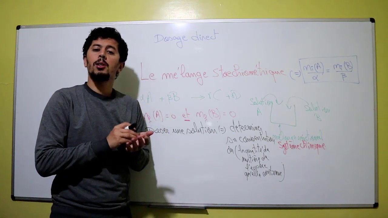 Dosage direct - (1bac science expérimentale + science math)