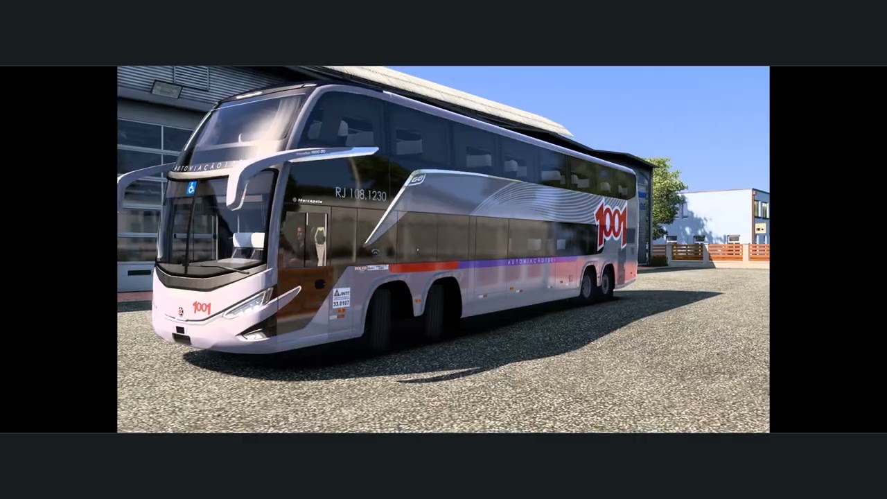 ETS 2 v1.58 - TESTANDO A NOVA FÍSICA COM ÔNIBUS!