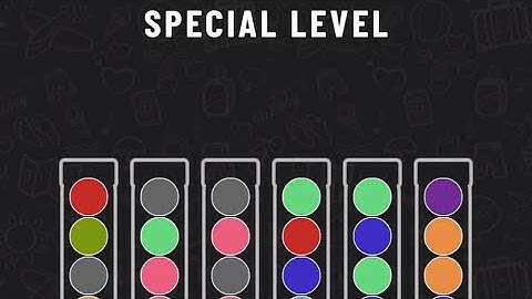 Ball Sort Puzzle Special Level After Level 605 #ballsortpuzzle #ballsortpuzzlegameplay #puzzlegame