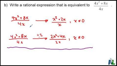 Common mistake with equivalent rational expressions