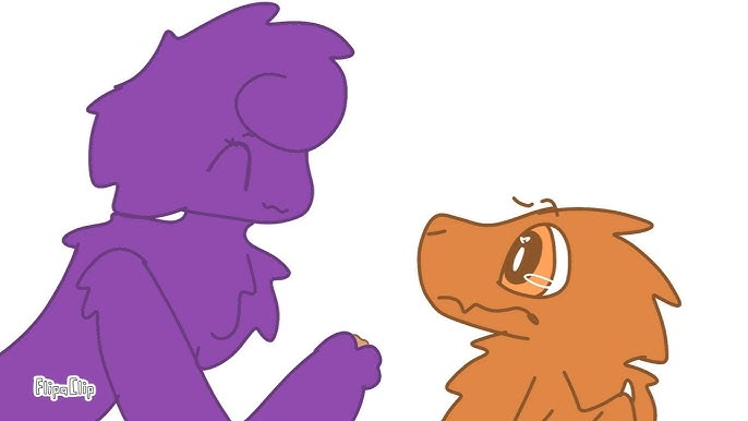 💜purple's confession💜. i think (rainbow friends animation) 💜purple  and orange🧡 