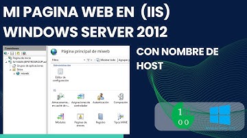 MI PAGINA WEB EN  (IIS)  WINDOWS SERVER 2012