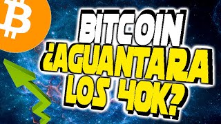 BITCOIN  ¿AGUANTARÁ los 40.000$? ALTCOINS rebotando desde SOPORTE por la SUBIDA | CripToday