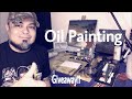 Palm sized Oil Painting give away