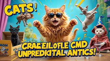 CATS: Masters of Crazy and Unpredictable Antics