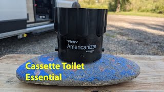 Americanize Your Winnebago Solis Cassette Toilet With The Americanizer