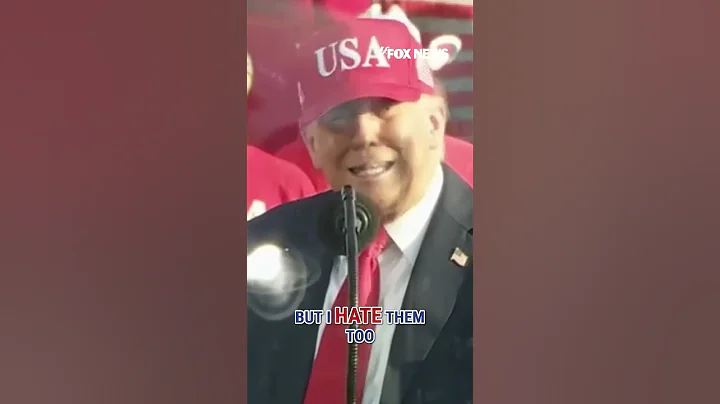 Trump says he ‘hates Dems’ because they ‘hate America’ #shorts #trump #usa #us #news #politics