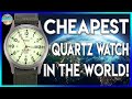 Cheapest Quartz Watch In The World! | SOKI Full Lume 30m Quartz Field Watch Unbox & Review