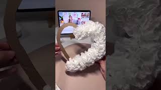 Diy heart shaped bouquet #aesthetic #bouqet #flowers #crafts