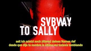 Subway to Sally - Verloren (Alemán - Español)
