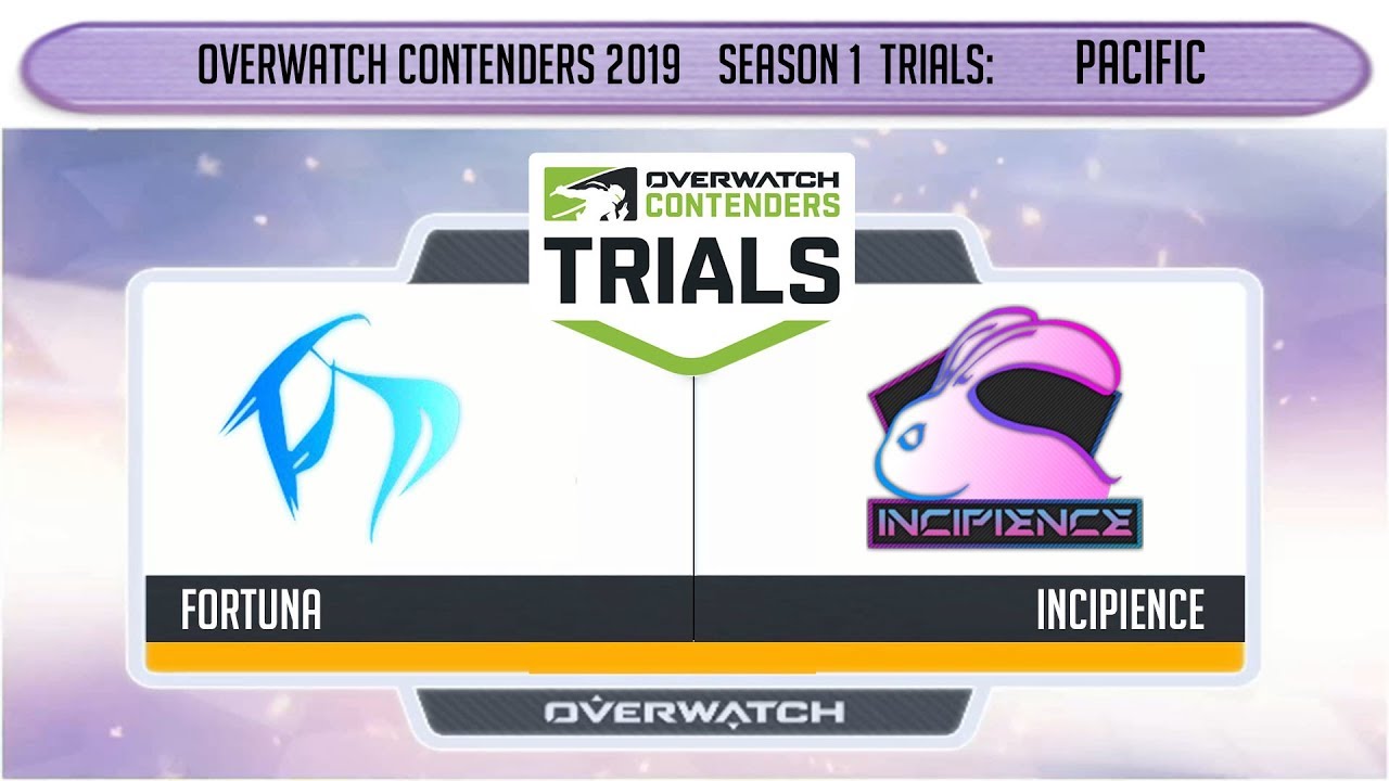 [TW] FortuNa vs Incipience (Part 1) | OWC 2019 S1 Trials: Pacific