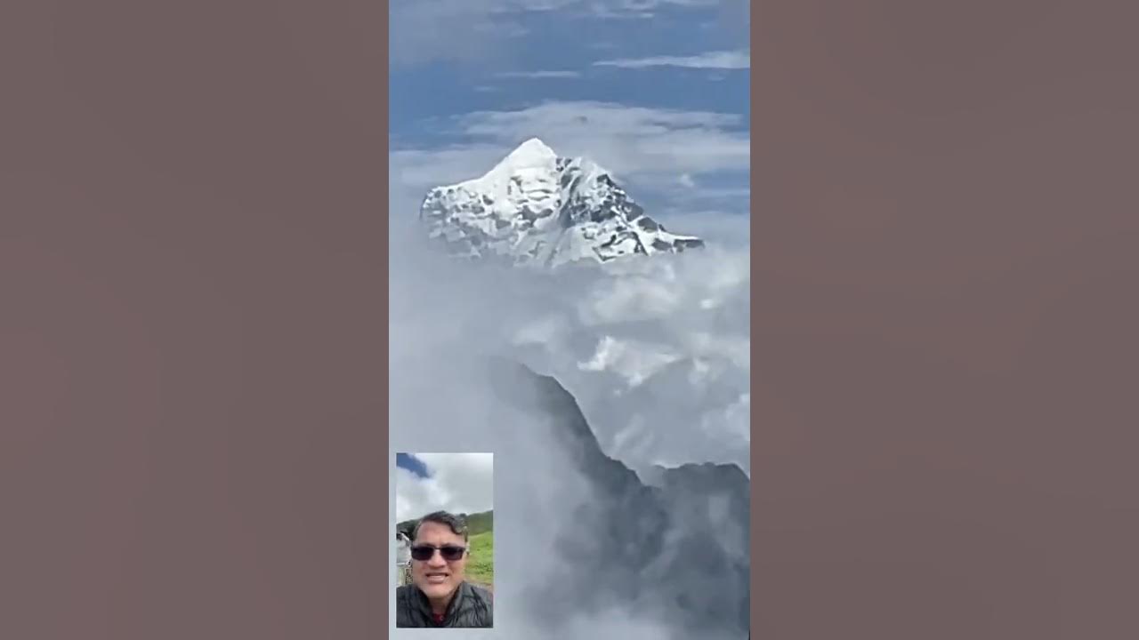 Spectacular View Of Nanda Devi Peak, Himalayas YouTube