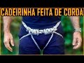 Como Fazer uma Cadeirinha para Rapel com Corda (Arnês AFL)