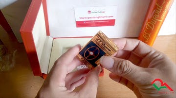 Bật lửa Dupont sơn mài màu đỏ D74V | Deva.vn | Giá 750.000 Đ