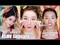 Jannatul☘️Mitsuisen✨Aesthetic ASMR Skincare Routine🌿Best satisfying skincare asmr routine✨187