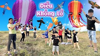 Lần Đầu Thả Diều Bạch Tuộc Khổng Lồ - Fly a giant kite #trangandvinh