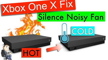 🔥 Stop your Xbox One X from Overheating - Full strip down and Thermal Paste Instructions