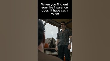 When you realize life insurance can be a savings plan, not just a safety net! 😬💸  Knowledge is power