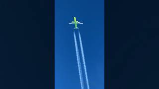 Встречные самолёты. Вид из кабины пилотов. #пилот #pilot #sky #самолет #airplane #aviation #flight