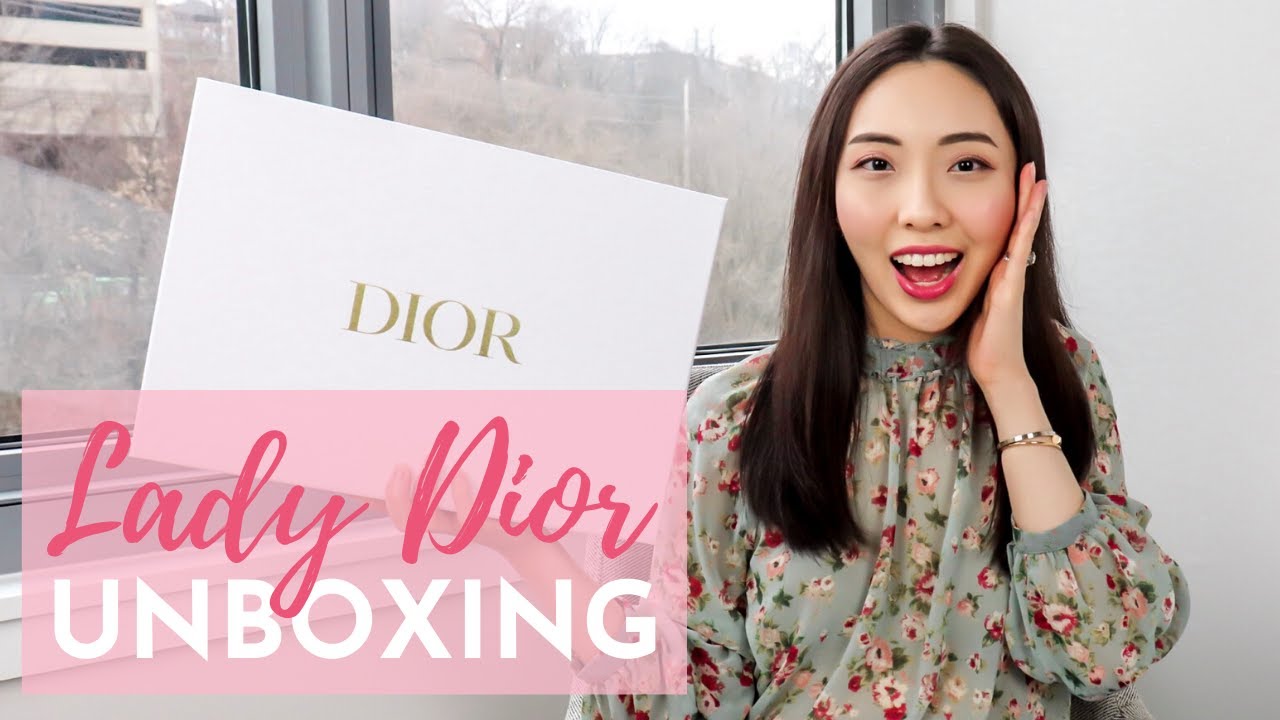 DIOR LADY DIOR CLUTCH UNBOXING I DIOR Clutch Review I LADY DIOR BAG I CD BAG  I Mary´s Closet 