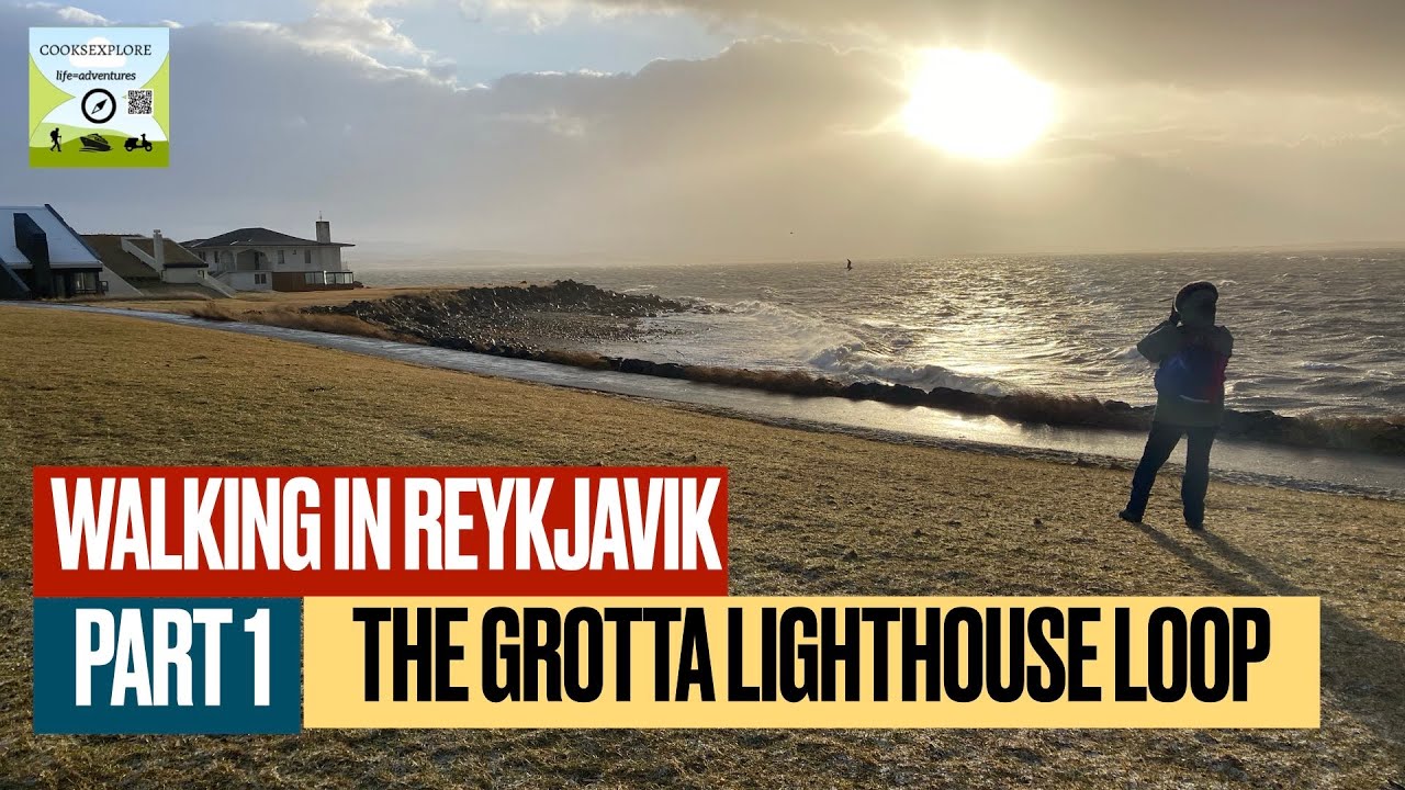 Exploring Reykjavík: Grotta Island Lighthouse Walk — Grotta, Iceland — video poster