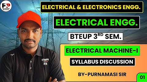 Lec-1 II Electrical Machine-1st II BTEUP 3rd Sem II  EE II EEE @PolytechnicPathshala