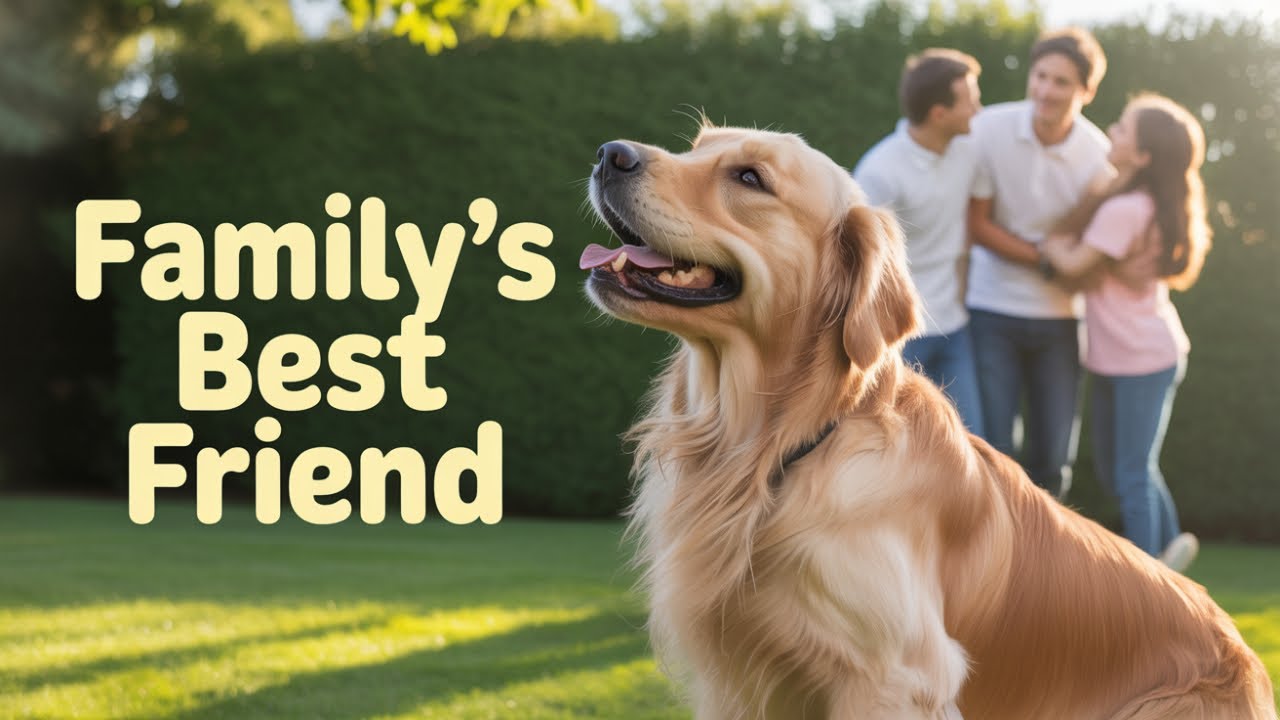 ⭐Top 3 Dog Breeds for First-Time Owners with Kids