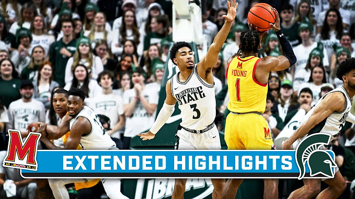Maryland at Michigan State | Extended Highlights | Big Ten Men's Basketball | Feb. 3, 2024
