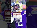 Demond Williams Jr. is STAYING at Washington #cfb #collegefootball #demondwilliamsjr