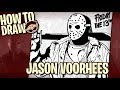 How to Draw JASON VOORHEES | Narrated Easy Step-by-Step Drawing Tutorial | Happy Halloween!