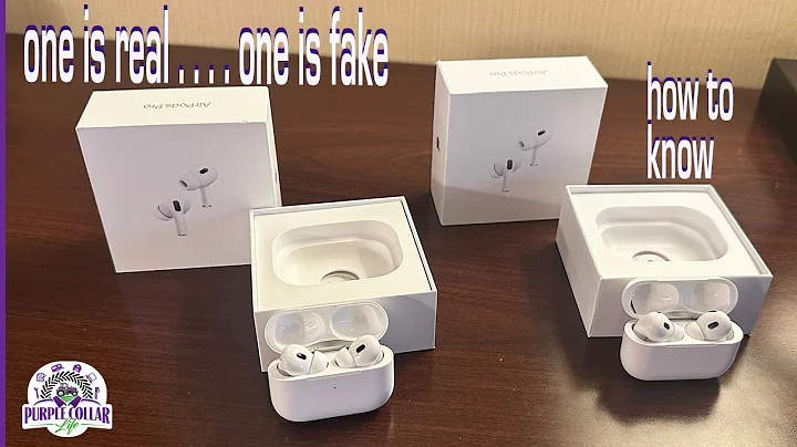 Apple AirPods PRO 2 - 4 easy ways to tell if they are fakes