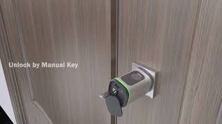 Smart euro cylinder replacement lock.