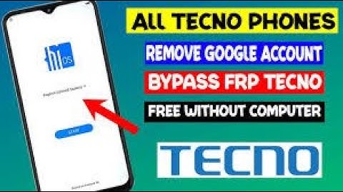 TECNO BC3 FRP BYPASS TECNO POP 4 PRO GOOGLE ACCOUNT REMOVE