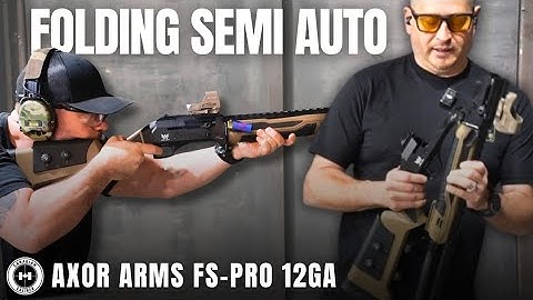 BRAND NEW!  The FS-Pro Folding SEMI AUTO Shotgun is INSANE!